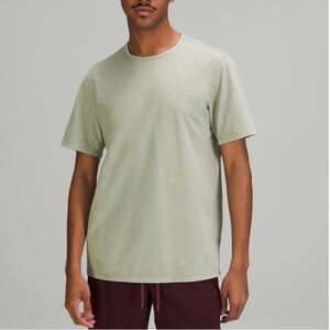 Lululemon Commission Short Sleeve T-Shirt Green Fern Enzyme Dye